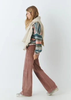 Brownie Pantalones*Pantalón pana culotte Rosado