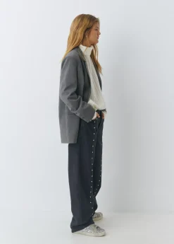 Brownie Pantalones*Pantalón tachas estrellas Negro