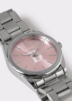 Brownie Relojes*Reloj 32 mm metalizado Rosaclaro