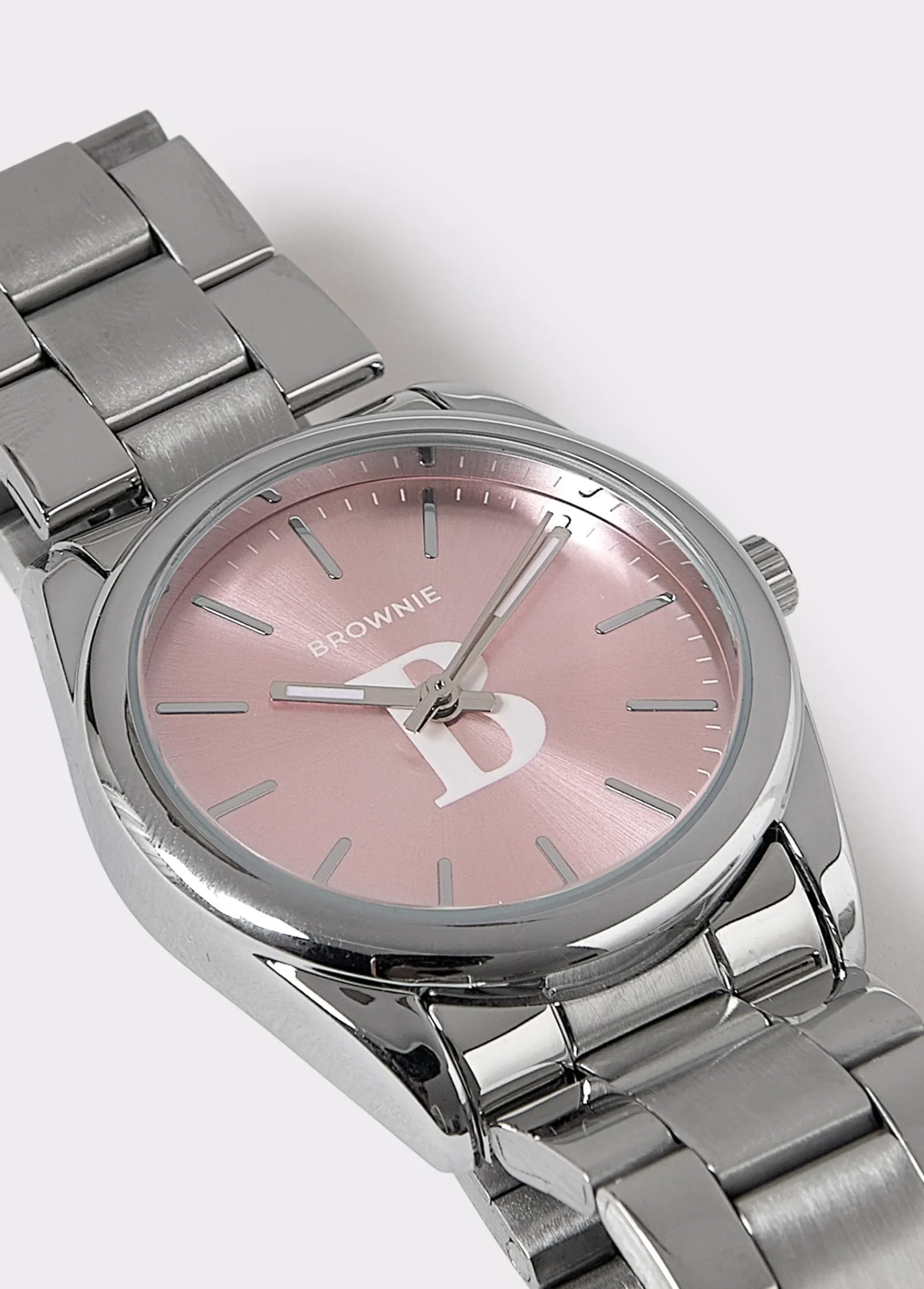 Brownie Relojes*Reloj 32 mm metalizado Rosaclaro