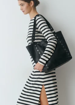 Brownie Bolsos*Shopper tachas Negro