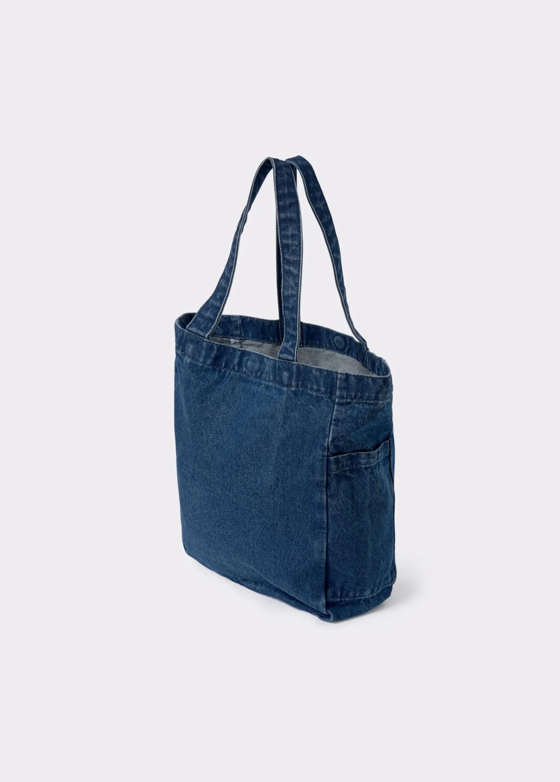 Brownie Bolsos*Shopper tejido denim Azuloscuro