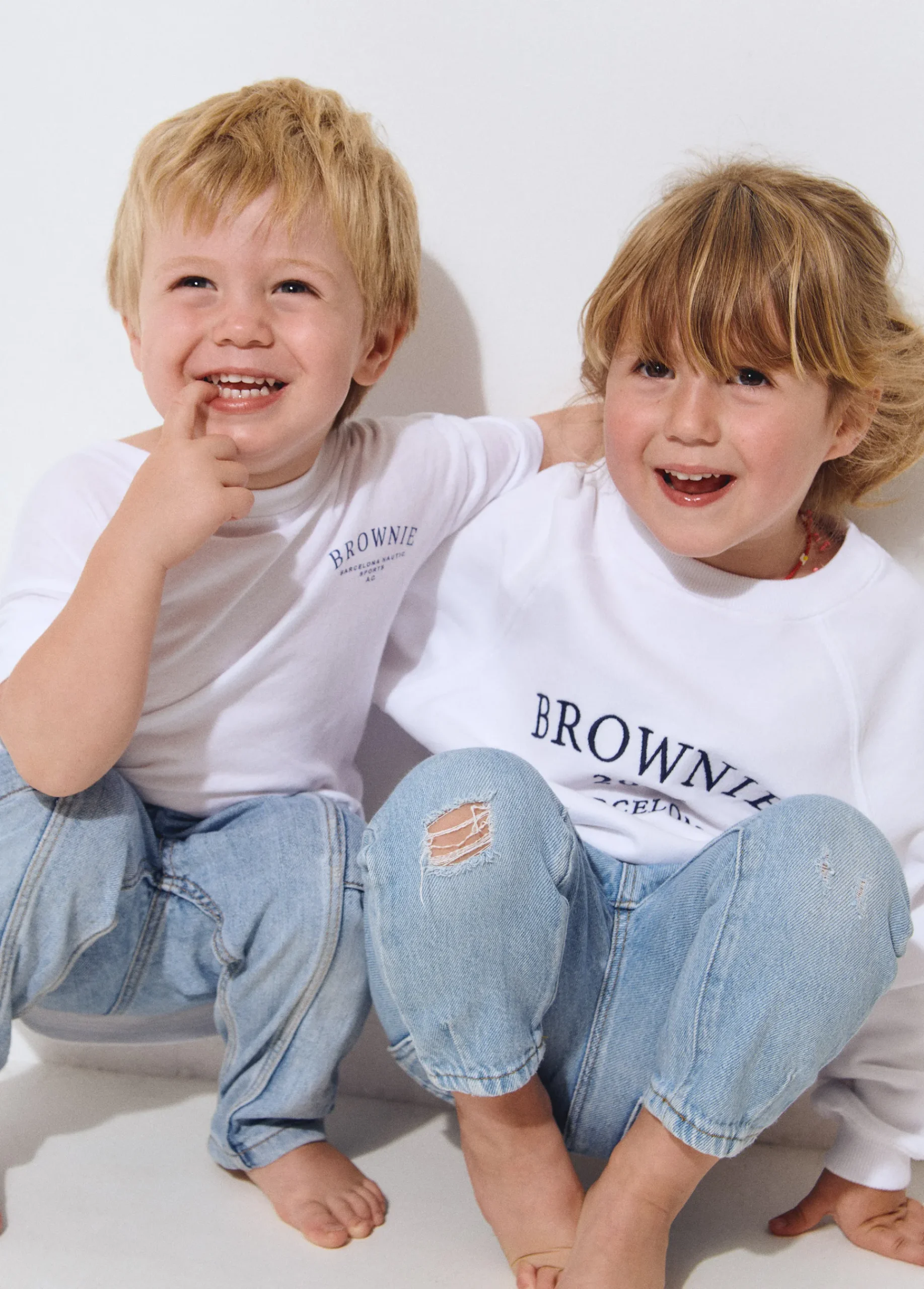 Brownie Sudaderas*Sudadera bordada manga ranglan kids