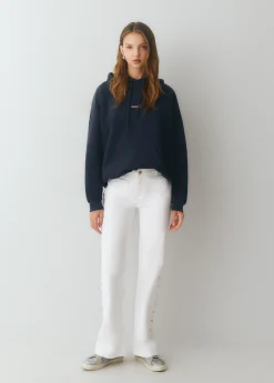 Brownie Sudaderas*Sudadera con capucha y bordado Azuloscuro