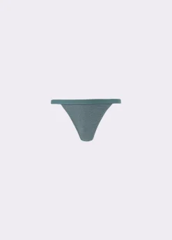 Brownie Ropa Interior*Tanga lurex puntilla Verde