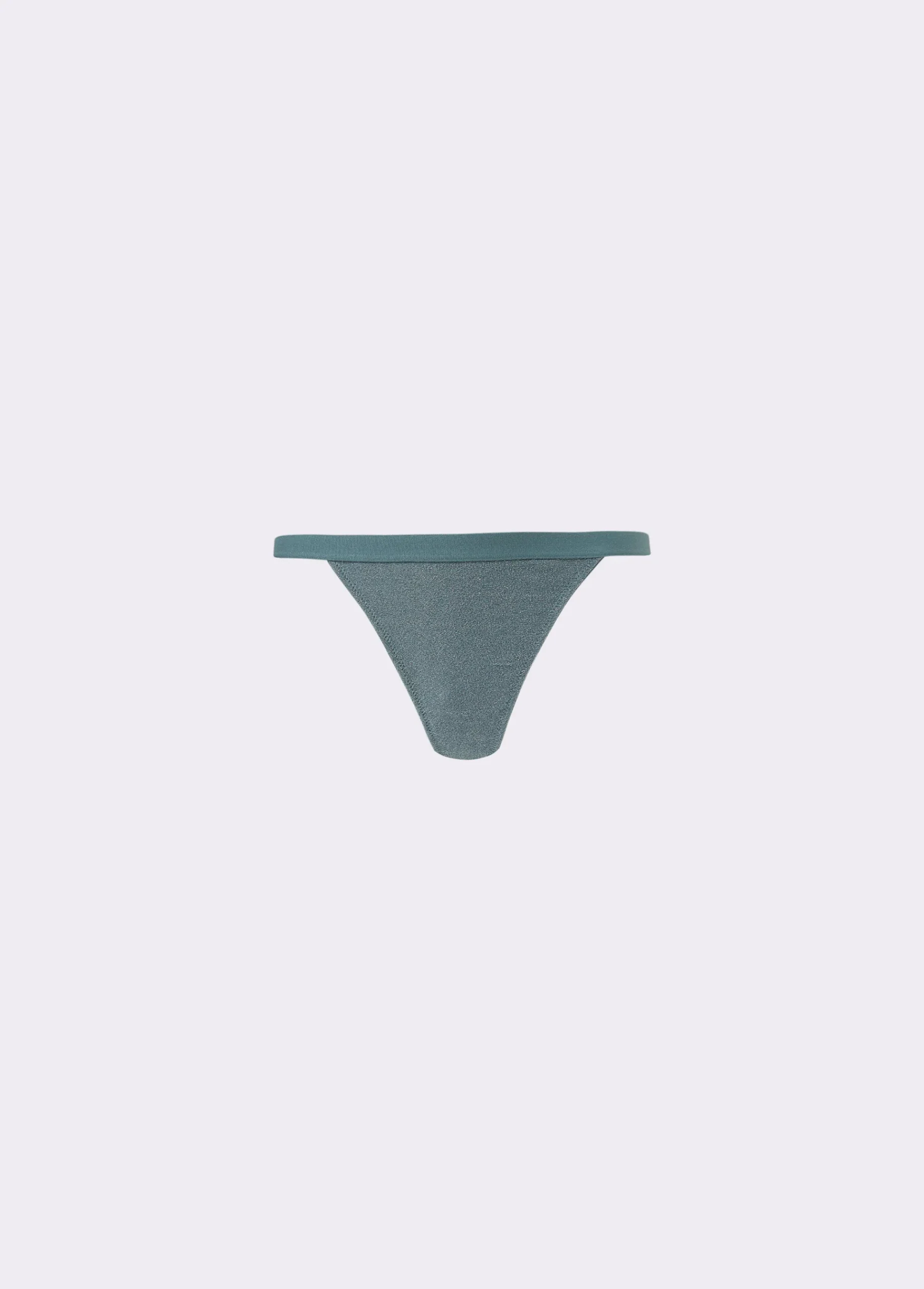 Brownie Ropa Interior*Tanga lurex puntilla Verde