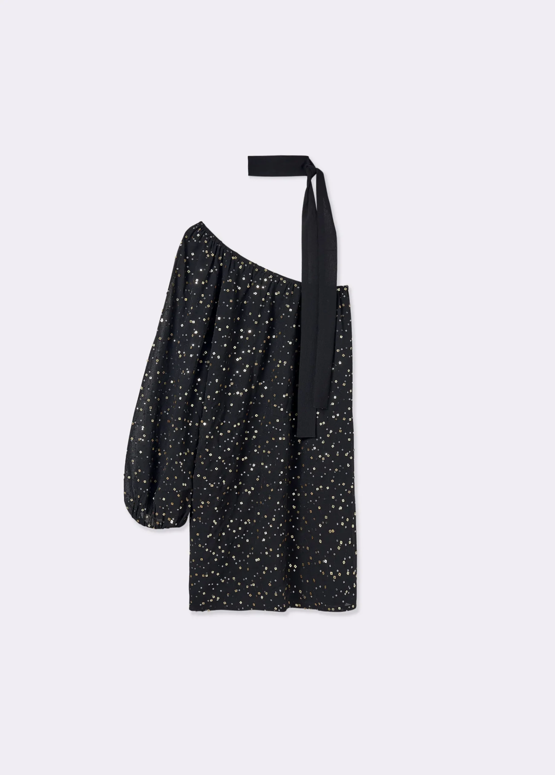 Brownie Vestidos Y Monos*Vestido lentejuelas Negro
