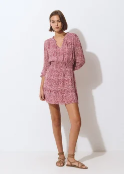 Brownie Vestidos Y Monos*Vestido smock estampado Teja