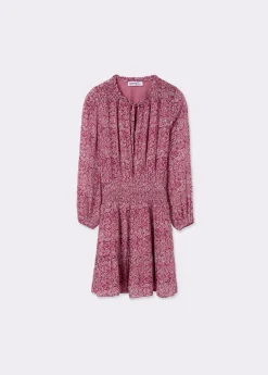 Brownie Vestidos Y Monos*Vestido smock estampado Teja