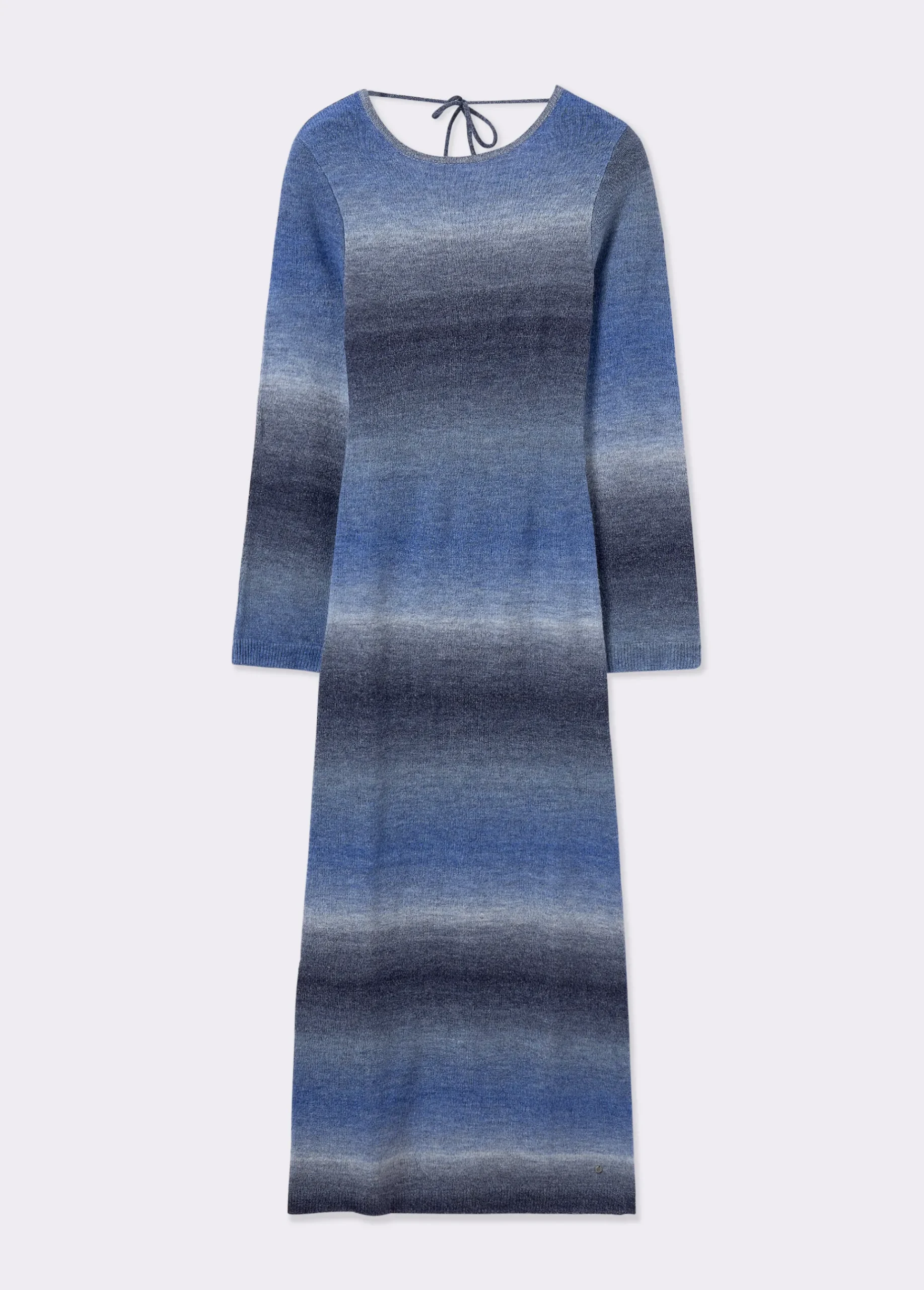 Brownie Vestidos Y Monos|Punto*Vestido space dyed Azul